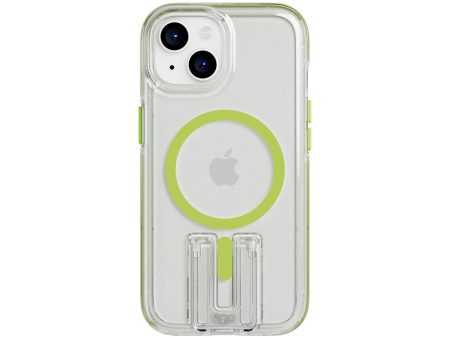 EvoCrystal Kick - Apple iPhone 15 Case MagSafe® Compatible - Lime Online Hot Sale