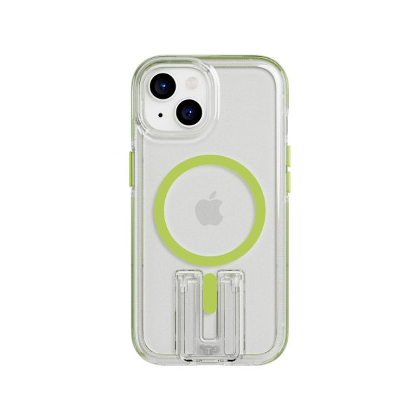 EvoCrystal Kick - Apple iPhone 15 Case MagSafe® Compatible - Lime Online Hot Sale