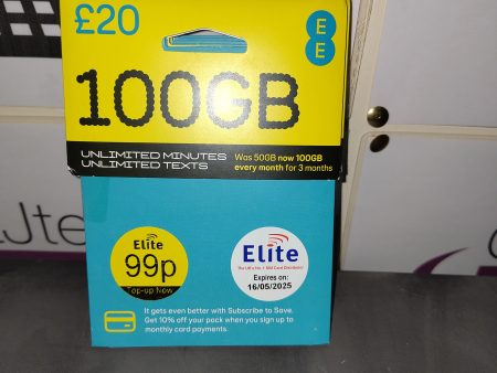 EE 3 IN 1 SIM CARD PAY AS YOU GO on Sale