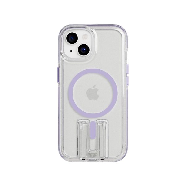 EvoCrystal Kick - Apple iPhone 15 Case MagSafe® Compatible - Lilac For Discount