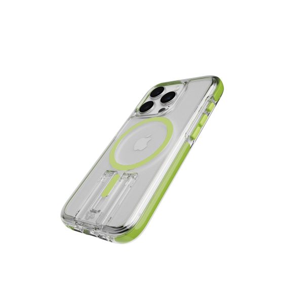 EvoCrystal Kick - Apple iPhone 15 Pro Case MagSafe® Compatible - Lime Sale