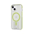 EvoCrystal Kick - Apple iPhone 15 Case MagSafe® Compatible - Lime Online Hot Sale