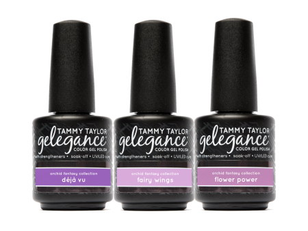 Orchid Fantasy Gelegance Gel Polish Bundle For Discount