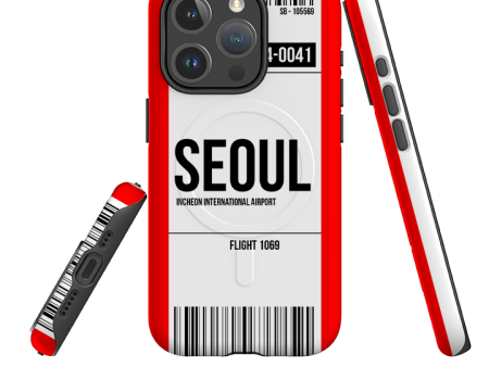 iPhone MagSafe Tough Case -  Seoul Red For Cheap