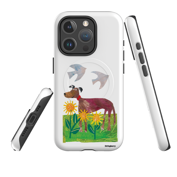 iPhone MagSafe Tough Case - Days Of Dogs I By Tracey English Fashion