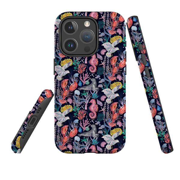 iPhone MagSafe Tough Case - Coastline Pattern A By Emma Frances Grant Cheap