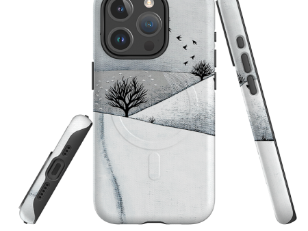 iPhone MagSafe Tough Case -  Snowy Landscape By Natasha Newton Hot on Sale