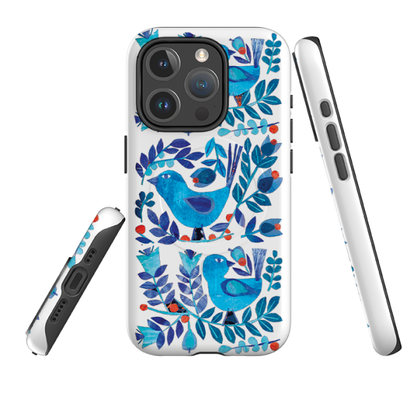 iPhone MagSafe Tough Case - Scandi Birds By Tracey English Discount