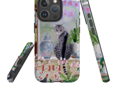 iPhone MagSafe Tough Case - Cat in Window By Bex Parkin Sale