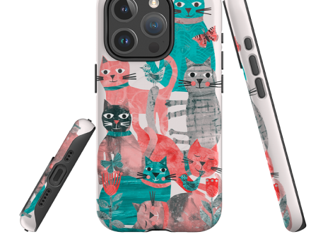 iPhone MagSafe Tough Case - Cat Party II By Tracey English Online