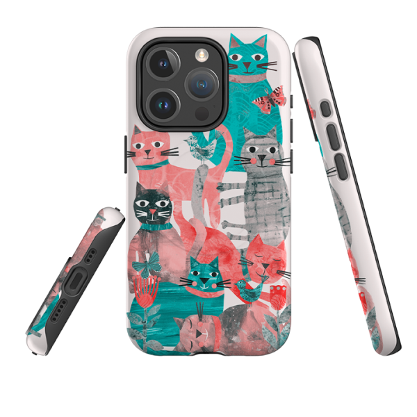 iPhone MagSafe Tough Case - Cat Party II By Tracey English Online