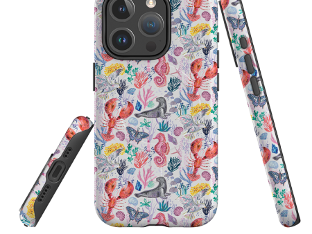 iPhone MagSafe Tough Case - Coastline Pattern D By Emma Frances Grant Fashion