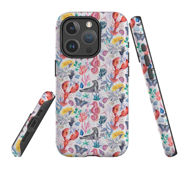 iPhone MagSafe Tough Case - Coastline Pattern D By Emma Frances Grant Fashion