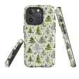 iPhone MagSafe Tough Case -  Green Xmas Trees By Elisabeth Haager Discount