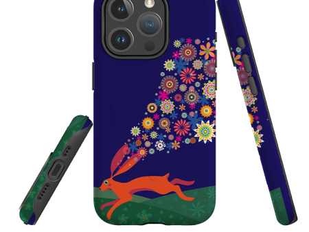 iPhone MagSafe Tough Case -  Hare Magic By Patternista For Discount