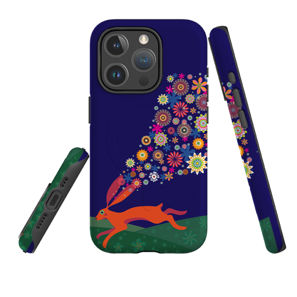 iPhone MagSafe Tough Case -  Hare Magic By Patternista For Discount