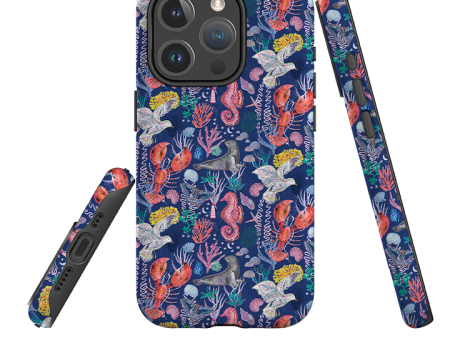 iPhone MagSafe Tough Case - Coastline Pattern C By Emma Frances Grant Sale