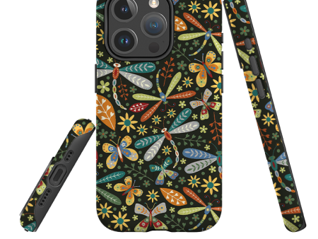 iPhone MagSafe Tough Case -  Dragonflies By Suzy Taylor For Discount