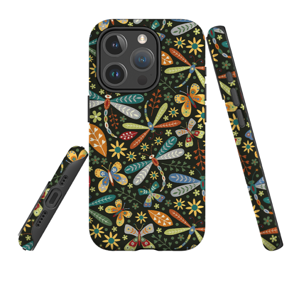 iPhone MagSafe Tough Case -  Dragonflies By Suzy Taylor For Discount