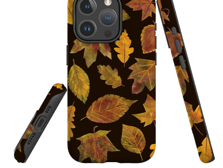 iPhone MagSafe Tough Case - Autumn Textured Leaves By Tracey English Online Hot Sale