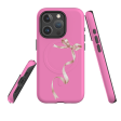 iPhone MagSafe Tough Case -  Wiggly Ribbons Light Pink Cheap