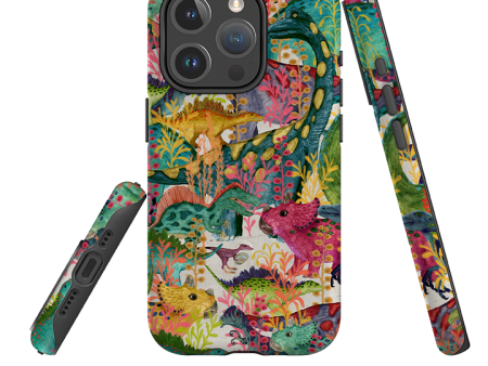 iPhone MagSafe Tough Case - Dinosaur Jamboree By Katherine Quinn For Discount