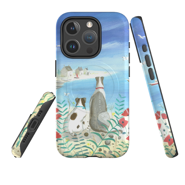 iPhone MagSafe Tough Case - Beach Dogs By Mary Stubberfield Cheap