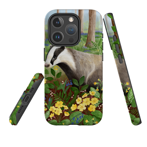 iPhone MagSafe Tough Case - Bluebell Badger By Bex Parkin Discount