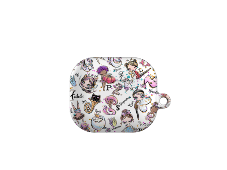 Alphabet Pattern Airpod Case Gen 4 on Sale