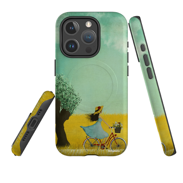 iPhone MagSafe Tough Case - Bike Ride By Maja Lindberg Online Hot Sale