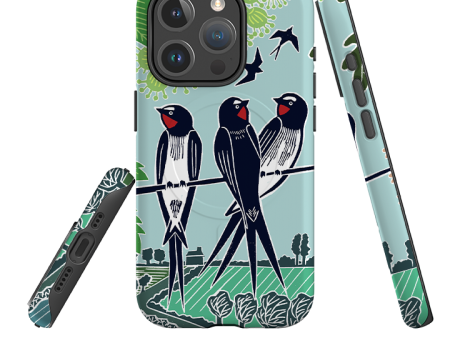 iPhone MagSafe Tough Case -  Swallows By Kate Heiss For Cheap