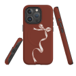 iPhone MagSafe Tough Case -  Wiggly Ribbons Brown on Sale