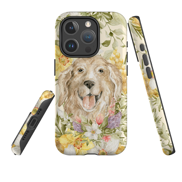 iPhone MagSafe Tough Case -  Floral Dog Discount