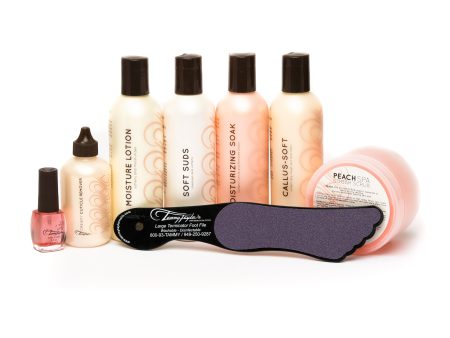 Peach Spa Manicure Pedicure Kit For Discount