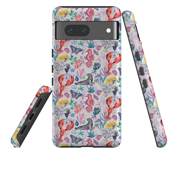 Google Tough  Case - Coastline Pattern D by Emma Frances Grant Sale