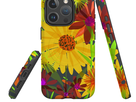 iPhone MagSafe Tough Case -  Sunflowers By Sarah Campbell For Discount