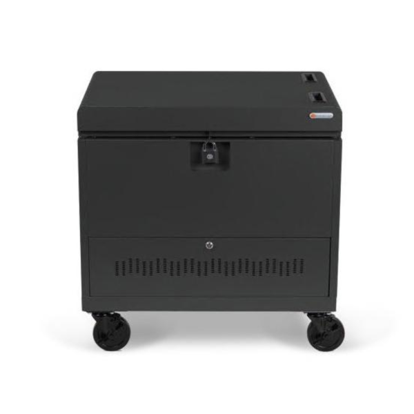 Bretford Cube 30X w Caddies Top loader Cart Discount