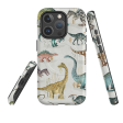 iPhone MagSafe Tough Case - Dinosaurs Pastel By Katherine Quinn Hot on Sale