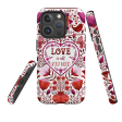 iPhone MagSafe Tough Case -  Love is all you need By Suzy Taylor Supply