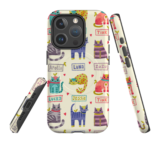 iPhone MagSafe Tough Case -  Cats By Suzy Taylor For Discount