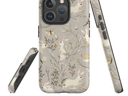 iPhone MagSafe Tough Case - Bunnies Grey By Katherine Quinn Online Hot Sale