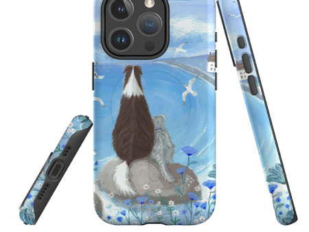 iPhone MagSafe Tough Case - Beach Dog By Mary Stubberfield For Discount