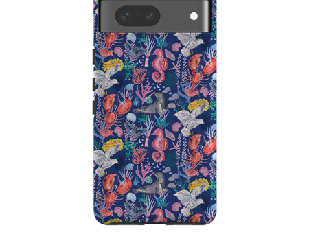 Google Tough  Case - Coastline Pattern C by Emma Frances Grant Fashion