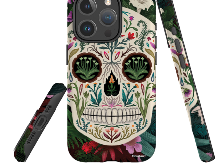 iPhone MagSafe Tough Case -  Poison Sugar Skull By Anna Stead Supply