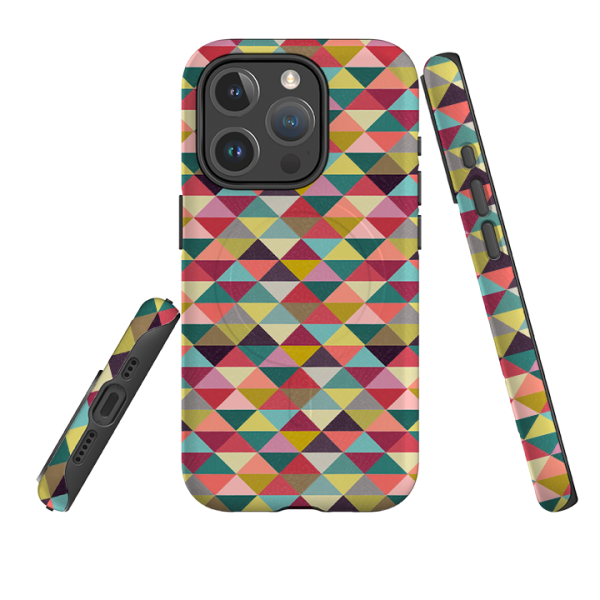 iPhone MagSafe Tough Case -  Triangle Geometric By Suzy Taylor Hot on Sale