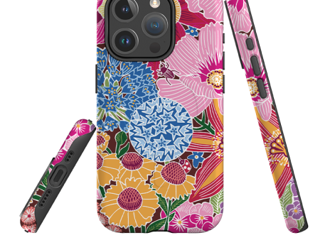 iPhone MagSafe Tough Case -  Jigsaw Floral 2 By Kate Heiss Hot on Sale