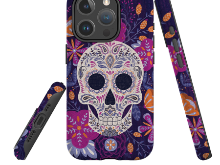 iPhone MagSafe Tough Case -  Sugar Skull By Jenny Zemanek Online Sale