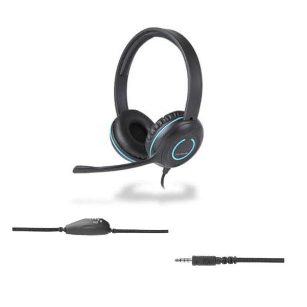 Cyber Acoustics AC-5002 Stereo Headset w  Single Plug on Sale