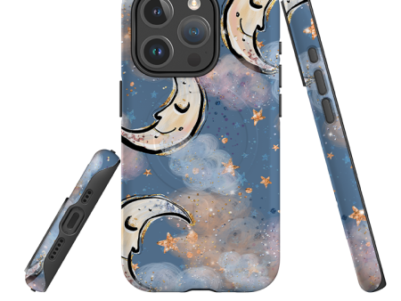 iPhone MagSafe Tough Case -  Moon and Stars Supply