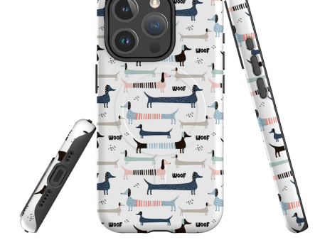 iPhone MagSafe Tough Case -  Sausage Dog Fashion